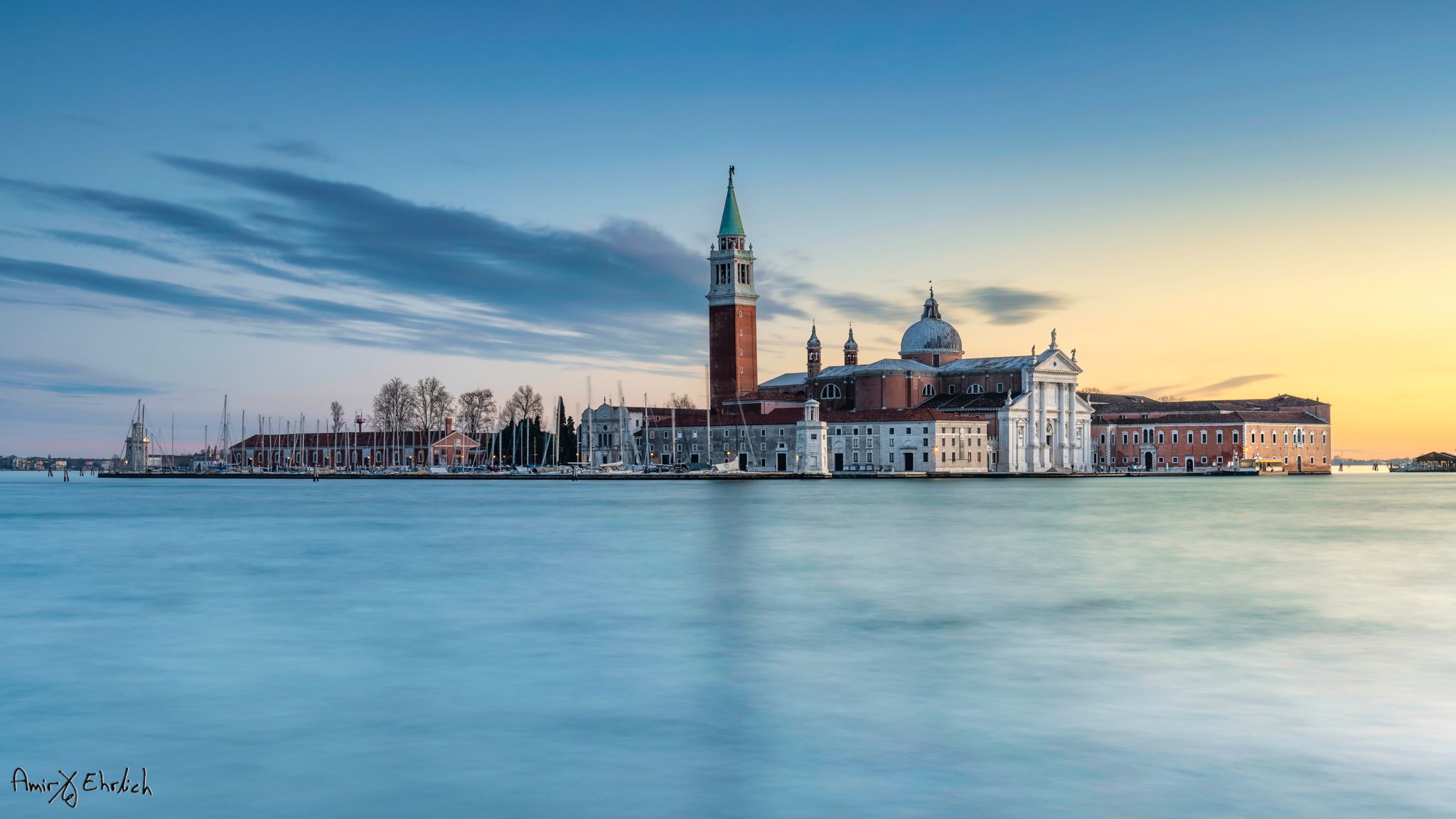 Milky morning in Venetian Lagoon, Italy