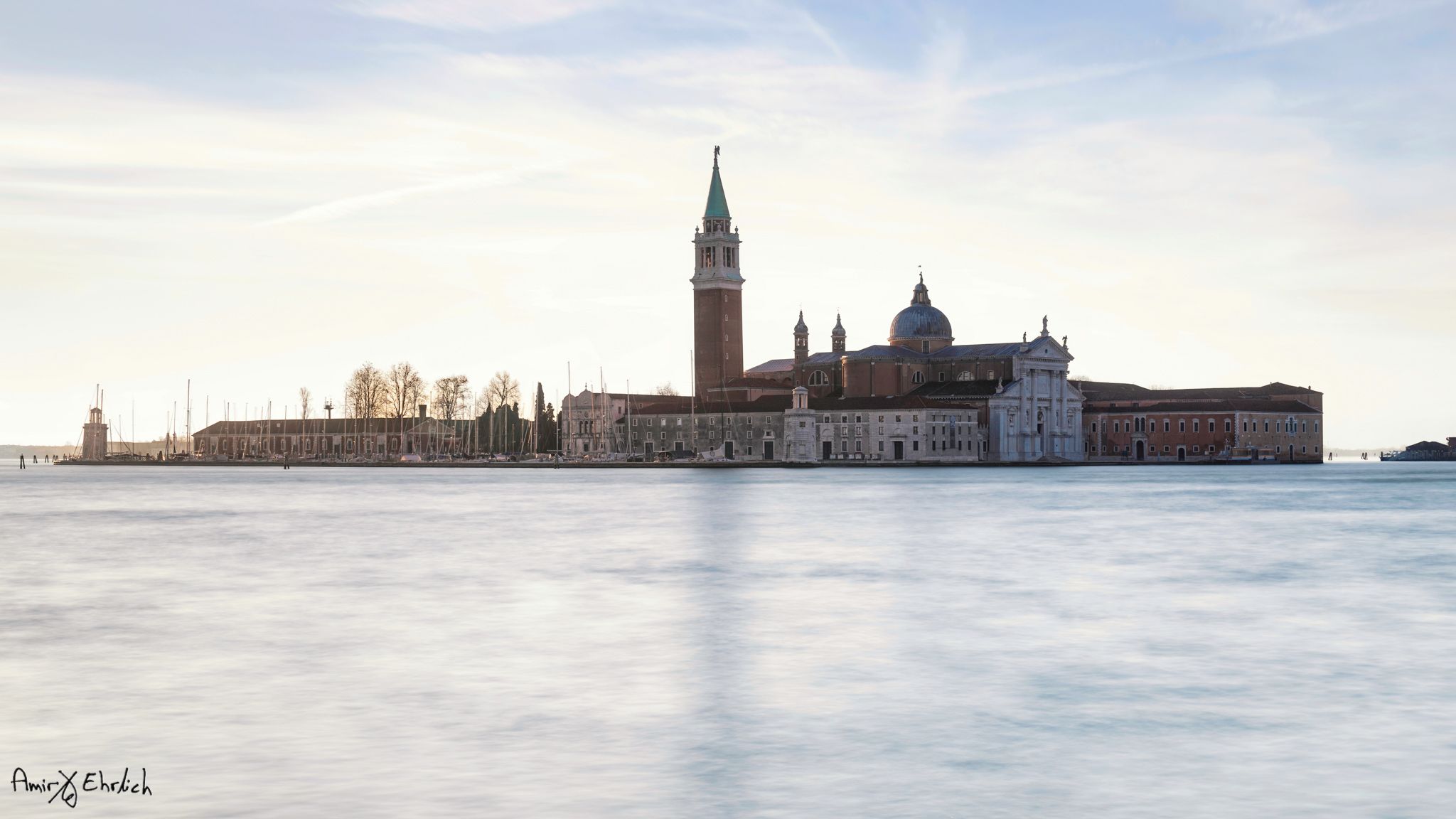 Milky morning in Venetian Lagoon, Italy