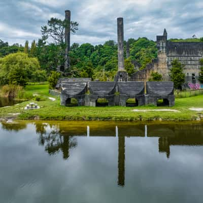 Old Concrete Factory ruins, Warkworth, New Zealand