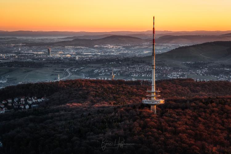 On Top of Stuttgarts TV Tower