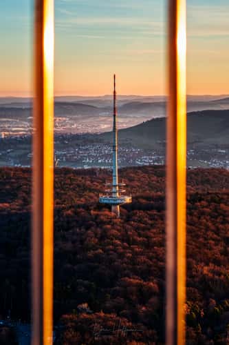 On Top of Stuttgarts TV Tower