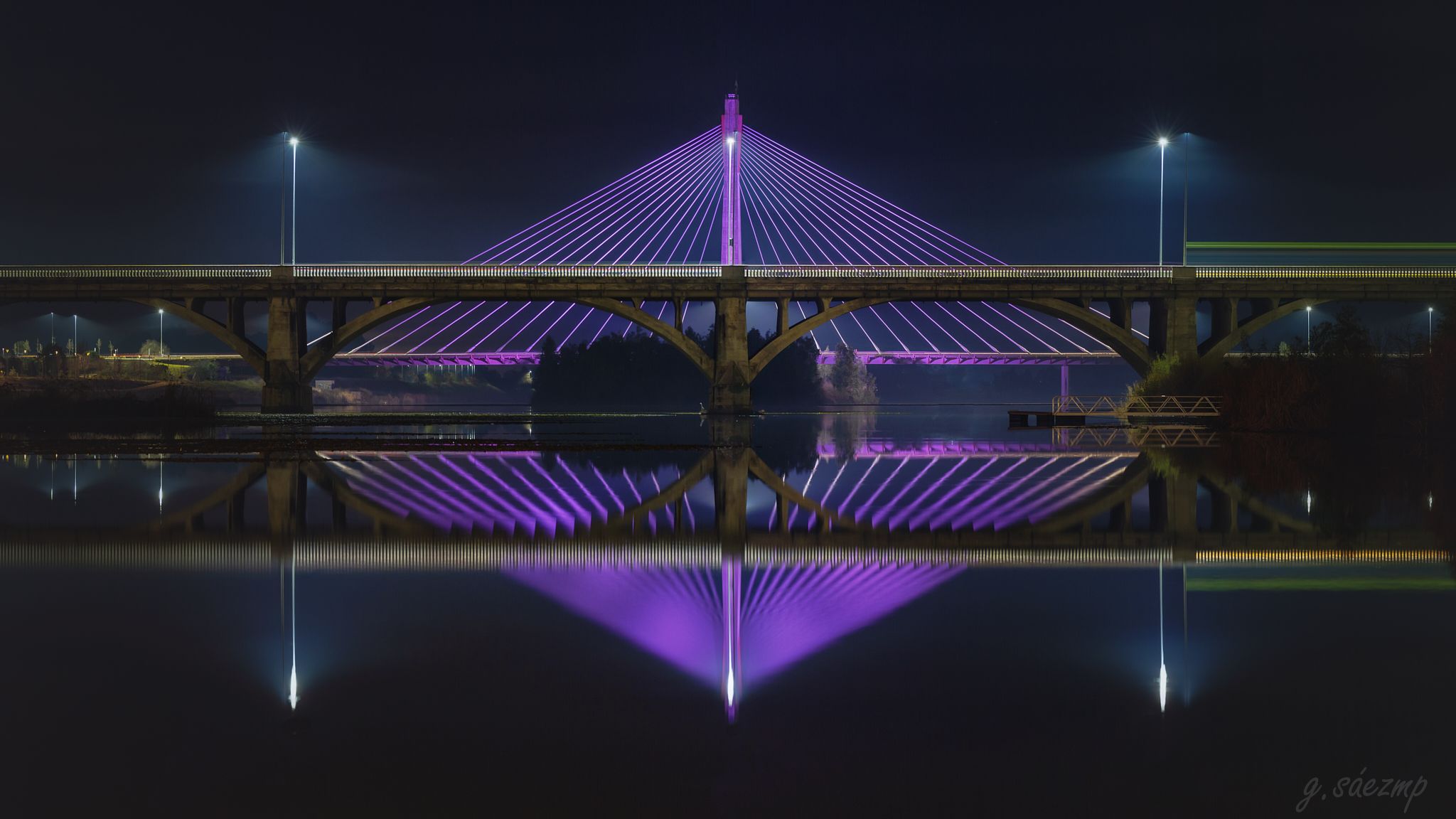 Panoramica Puente Real, Spain