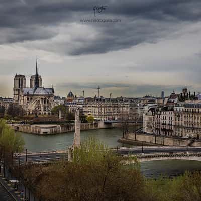 Paris Skyline, France