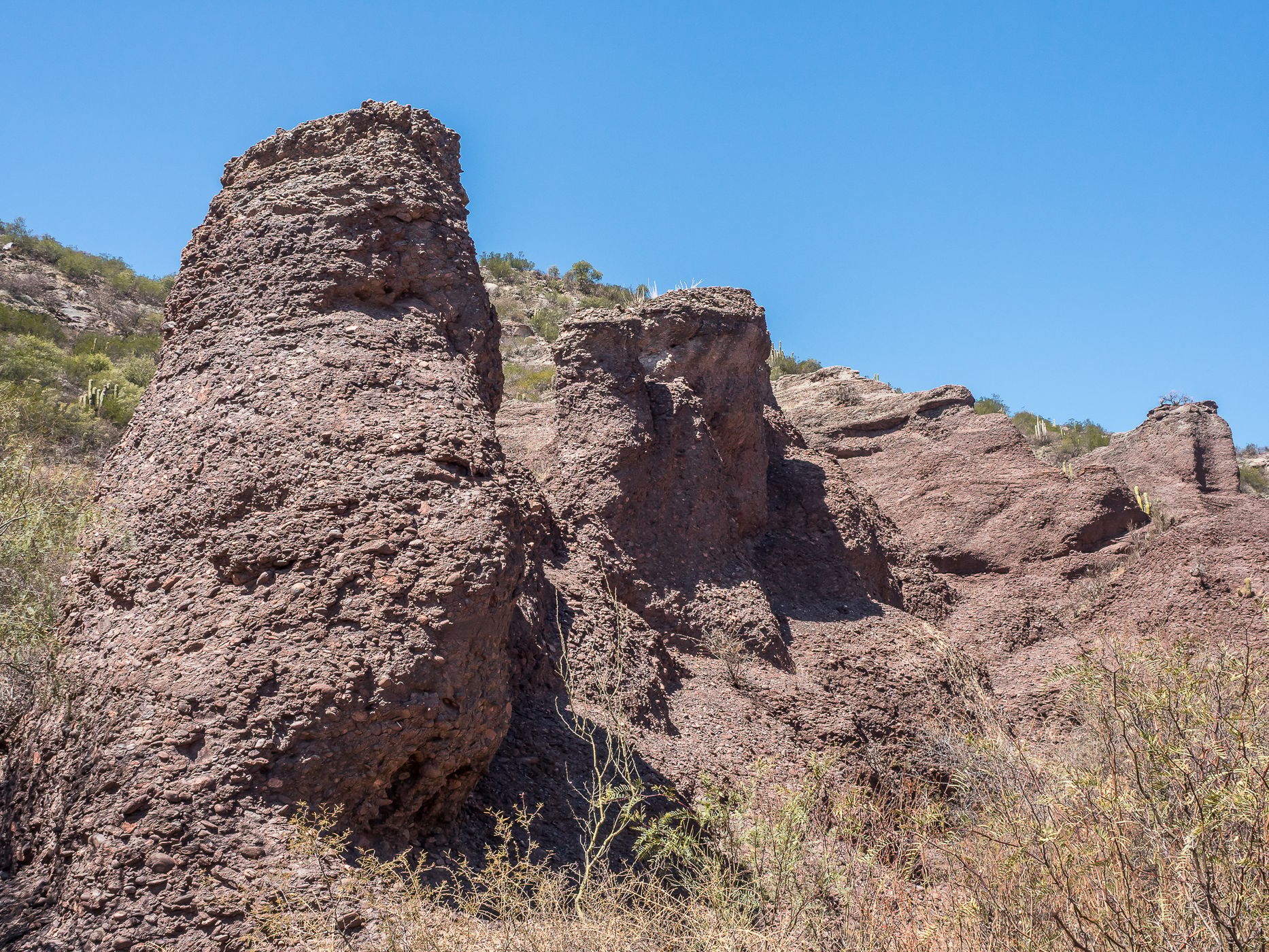 Parque Los Sauces Pebble Gorge, Argentina