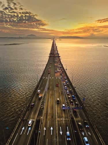 Penang bridge Malaysia
