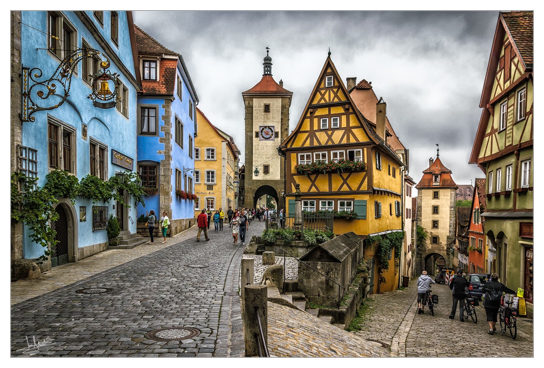 Plönlein, Rothenburg ob der Tauber, Germany