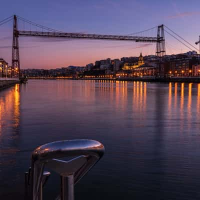 portugalete suspension bridge, Spain