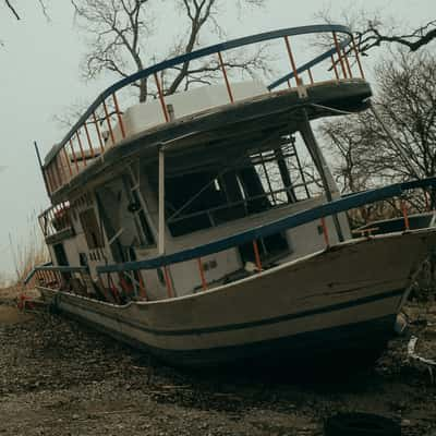 Pursuit of Happiness (Abandoned Shipwrecked Boat), USA