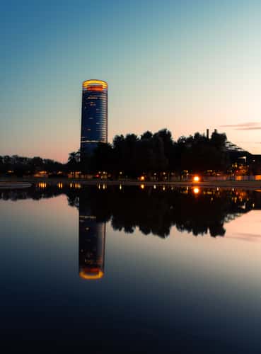 Ponds at Seville Museum of Contemporary Art