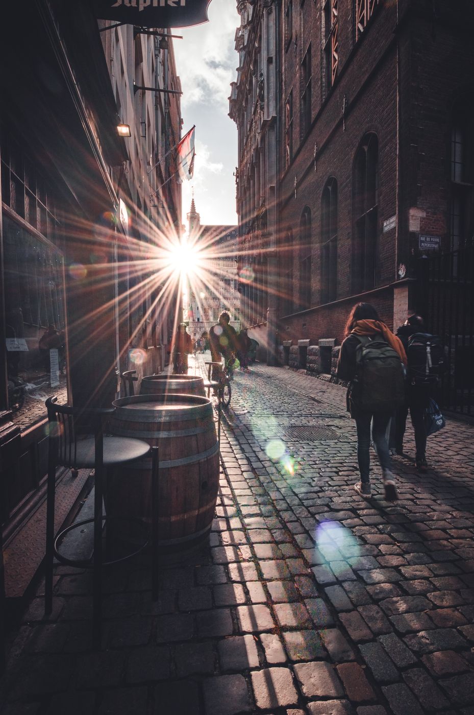 Rue des Harengs - Brussels, Belgium
