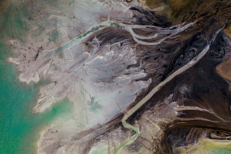 Similar ground textures like in Iceland, Ajka