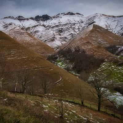 Sopeña Mountains in Cantabria, Spain