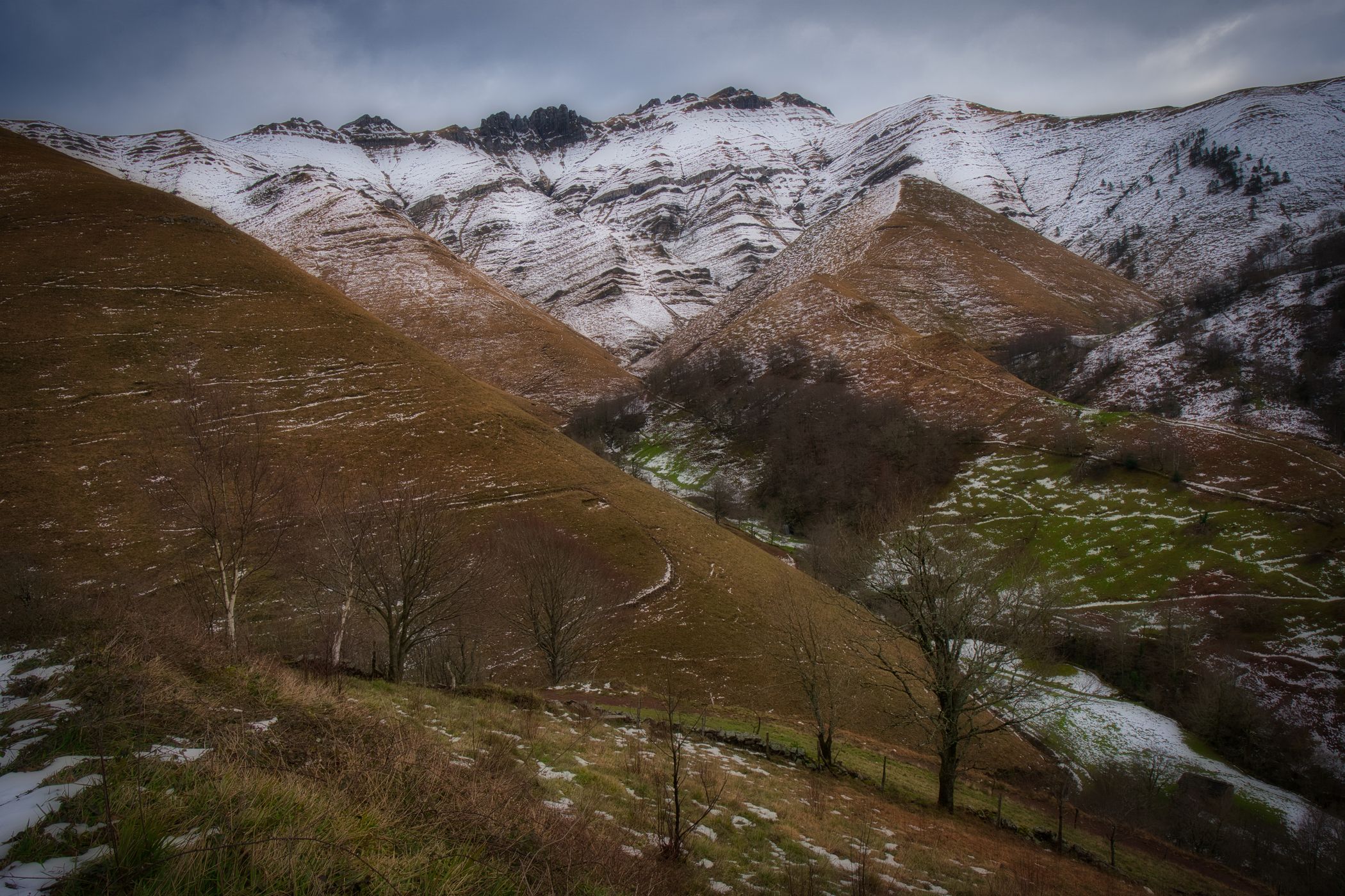 Sopeña Mountains in Cantabria, Spain