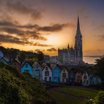 St. Colman's Cathedral from Spy Hill, Ireland