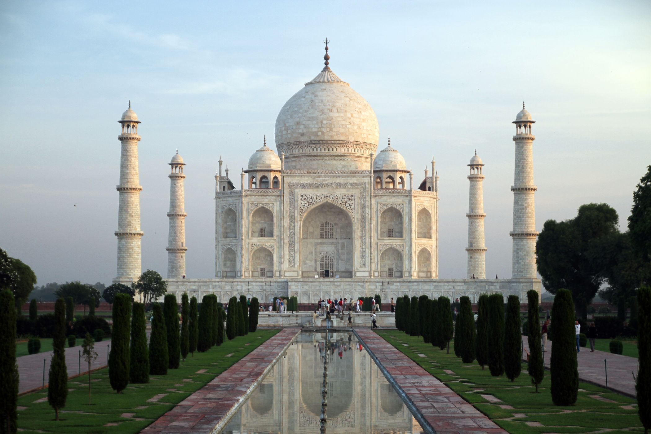 Taj Mahal bei Agra, India
