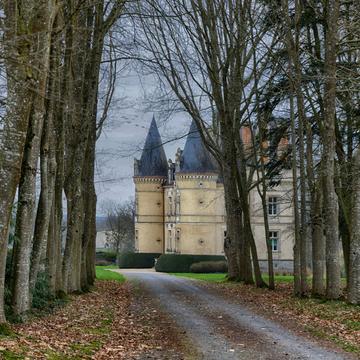 The castle of La Chenay (Mordelles), France