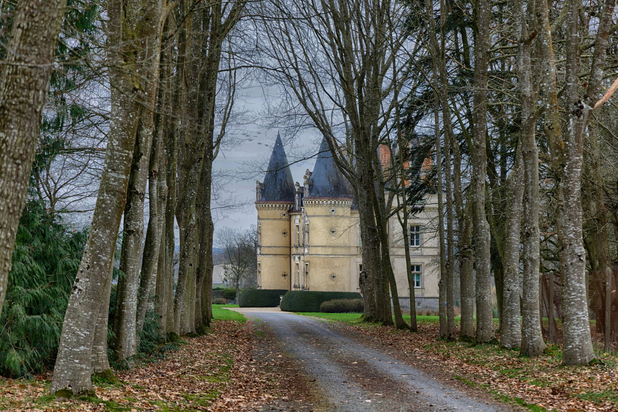 The castle of La Chenay (Mordelles), France