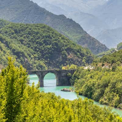 The Ulza bridge, Albania