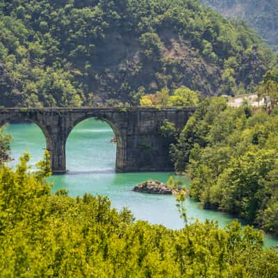 The Ulza bridge, Albania