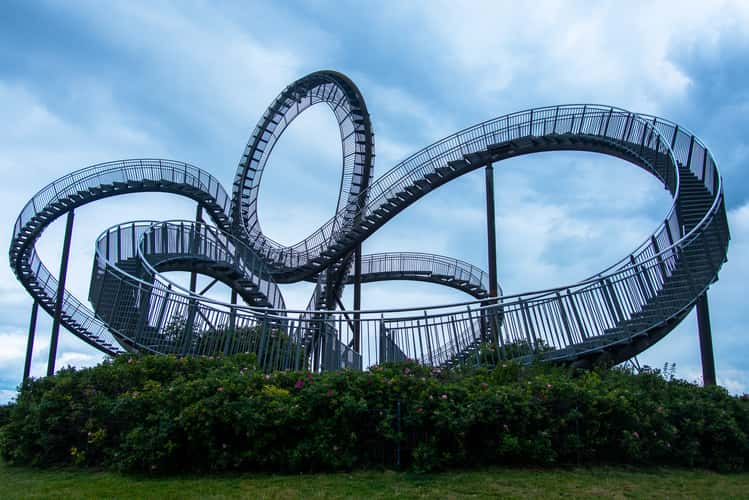 View on Tiger & Turtle, Duisburg