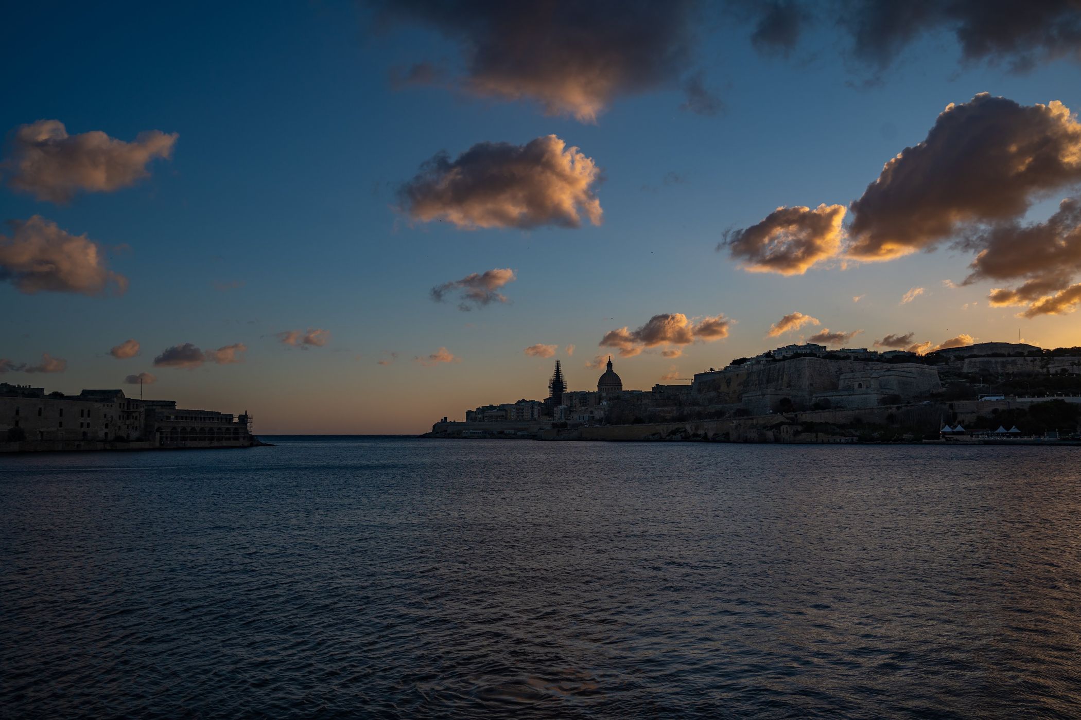 Valletta viewed from Ta' Xbiex, Malta