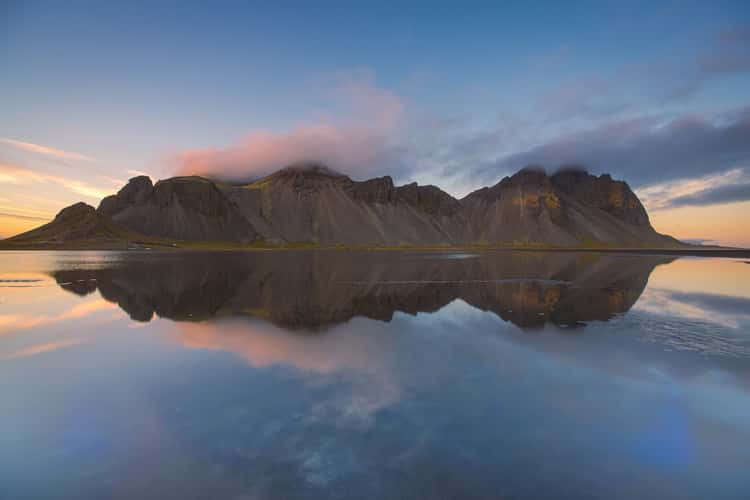 Vestrahorn from the beach, Stokkness