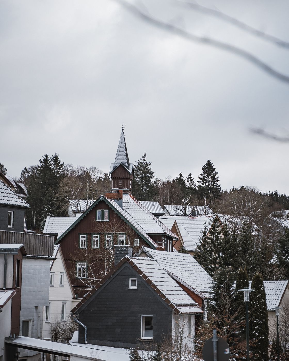 View from Dorfplatz, Germany
