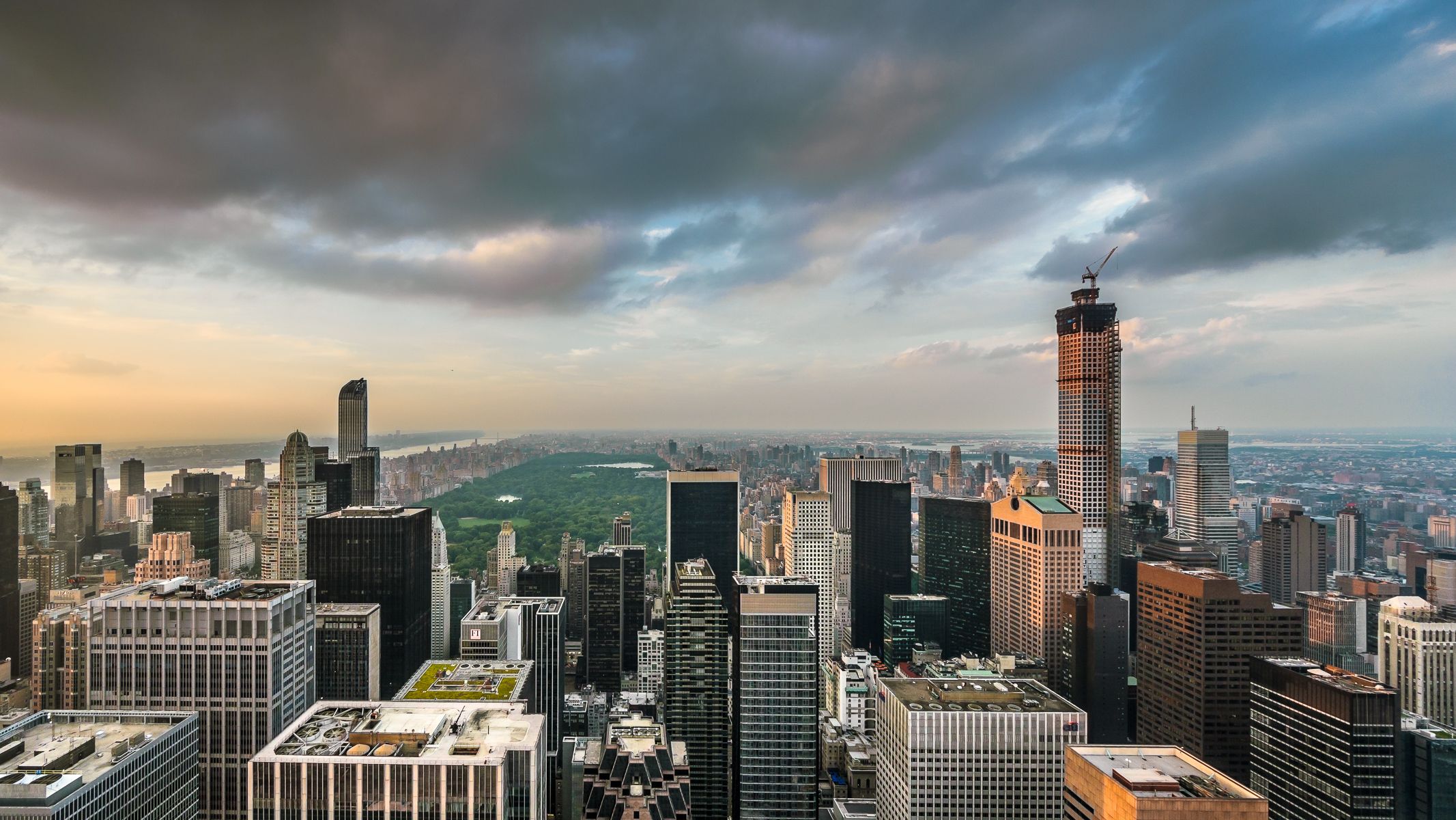 Rockefeller Center Central Park View, USA