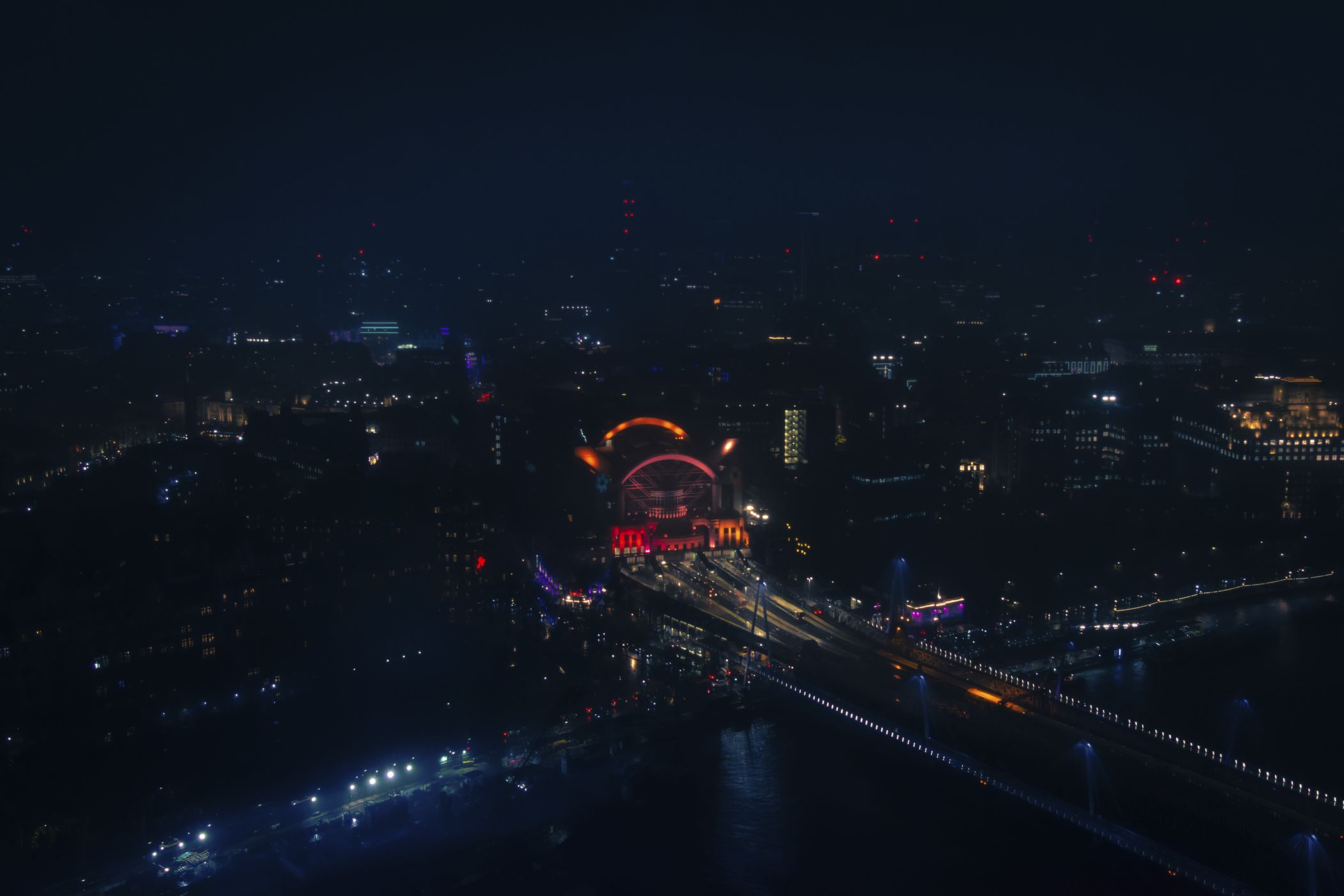 View from London Eye Cabin, United Kingdom