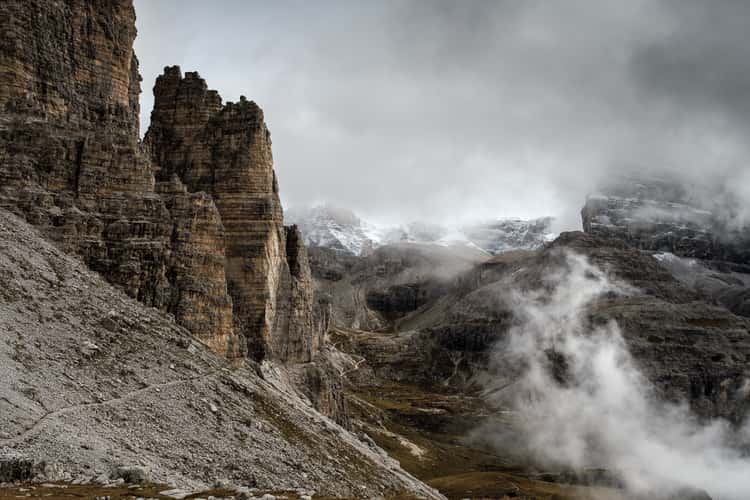 View from Refugio Lavaredo