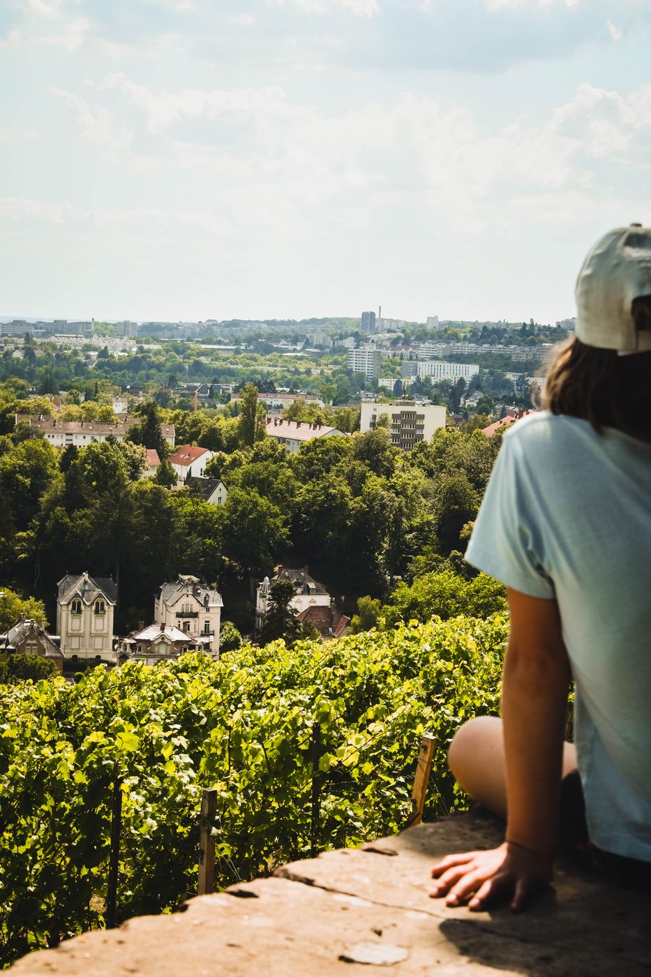 View of Wiesbaden from Neroberg, Germany