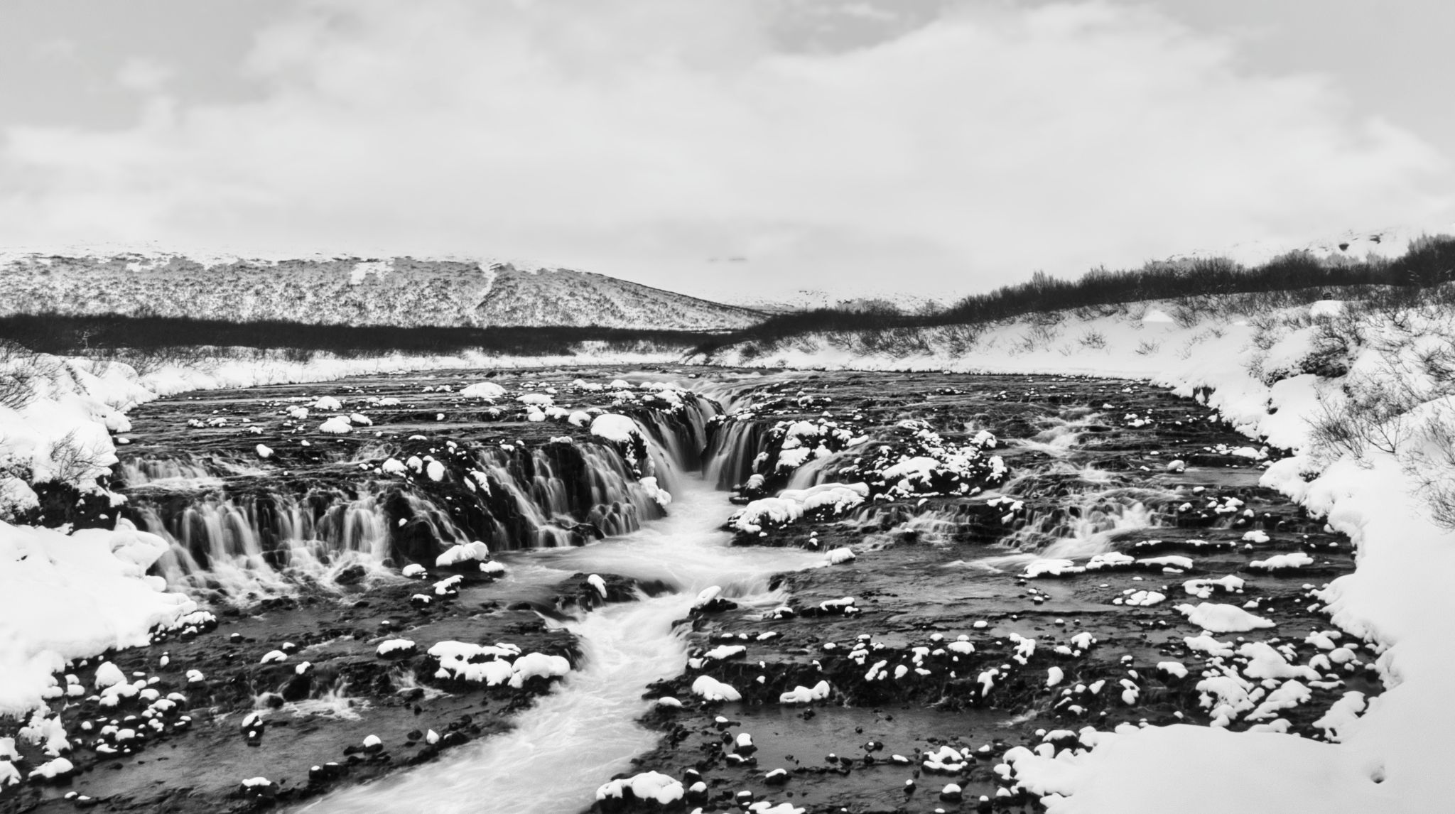 Bruarfoss Waterfall, Iceland