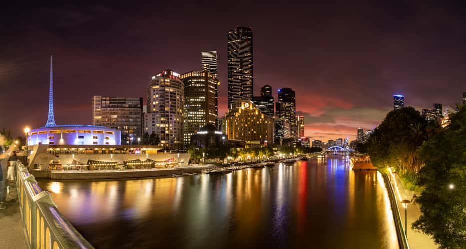 Yarra River Melbourne Cityscape