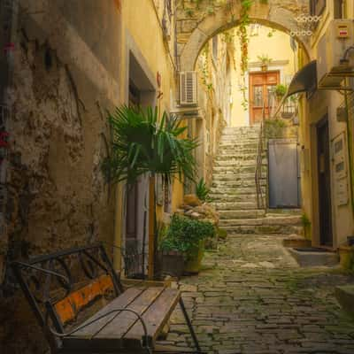 Alleys of Piran, Slovenia