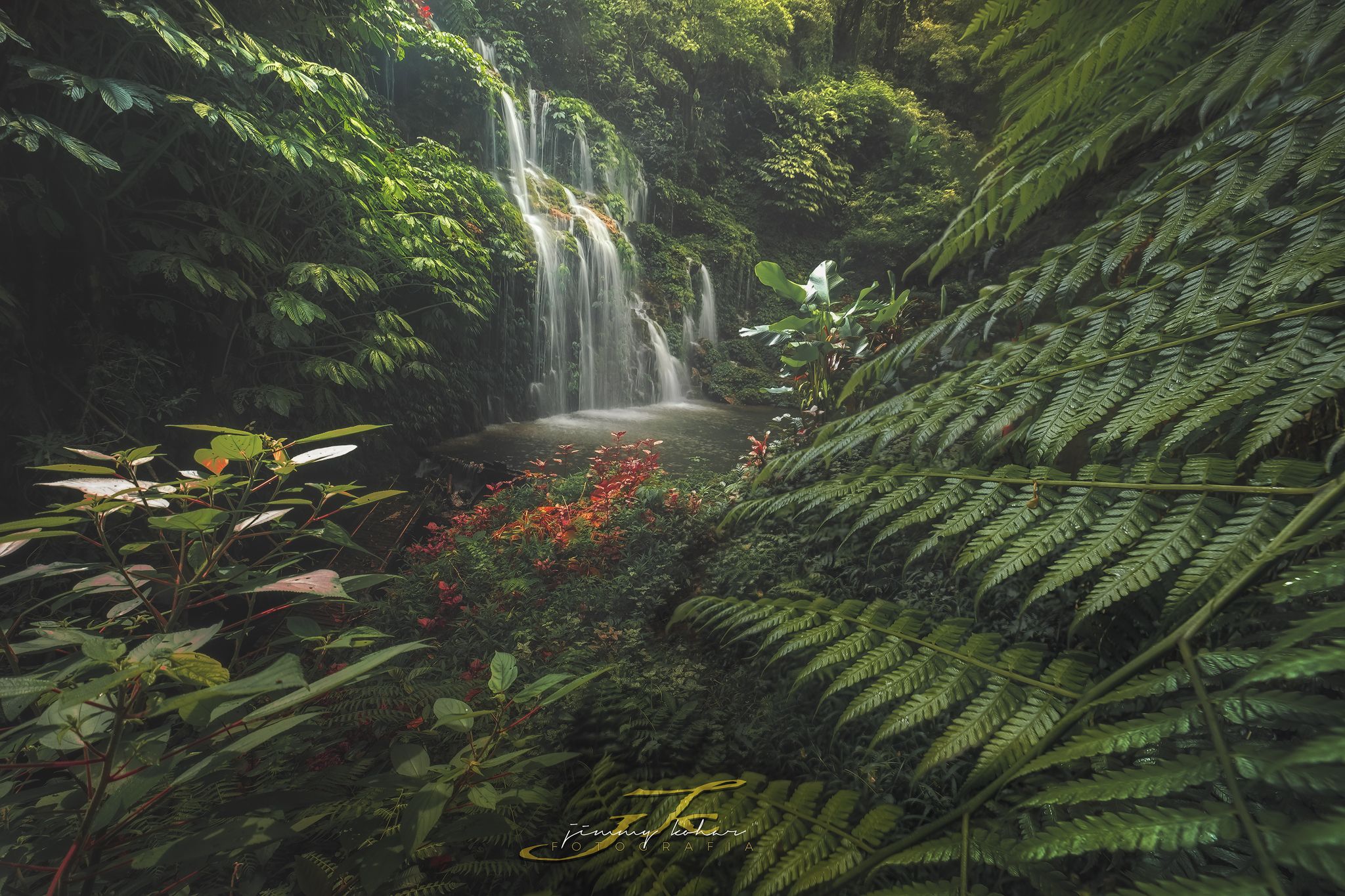 Banyu Wana Amertha Waterfall, Indonesia