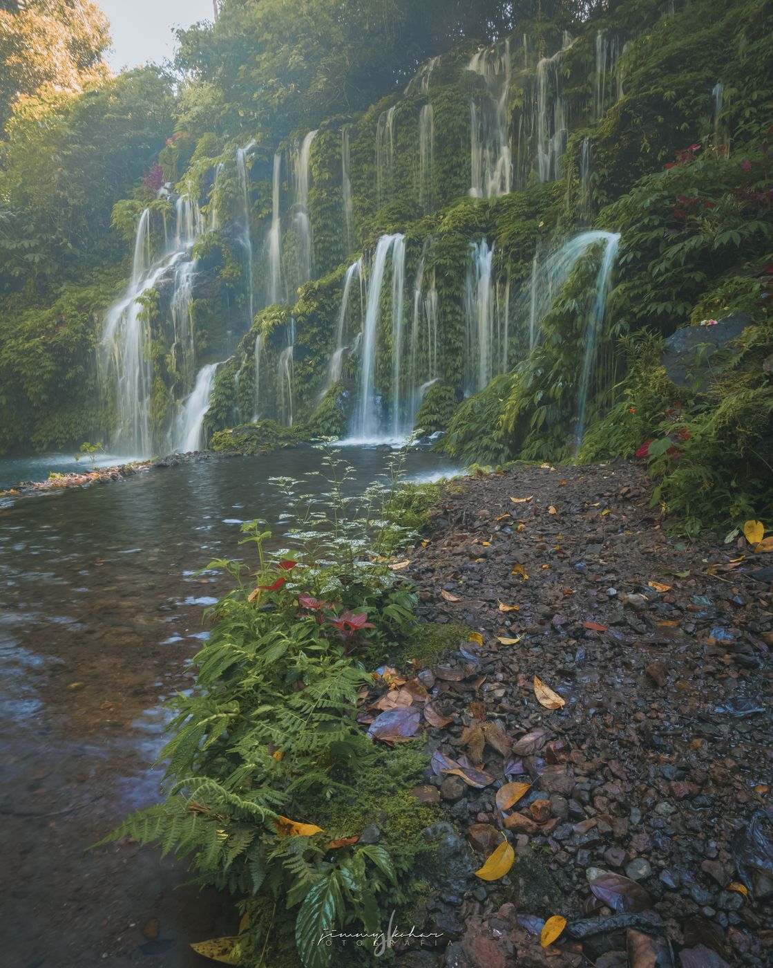 Banyu Wana Amertha Waterfall, Indonesia