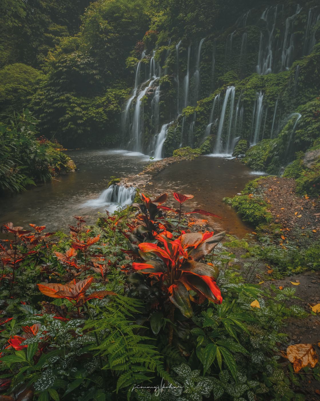 Banyu Wana Amertha Waterfall, Indonesia