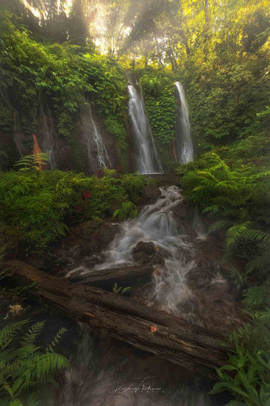 Banyu Wana Amertha Waterfall, Indonesia