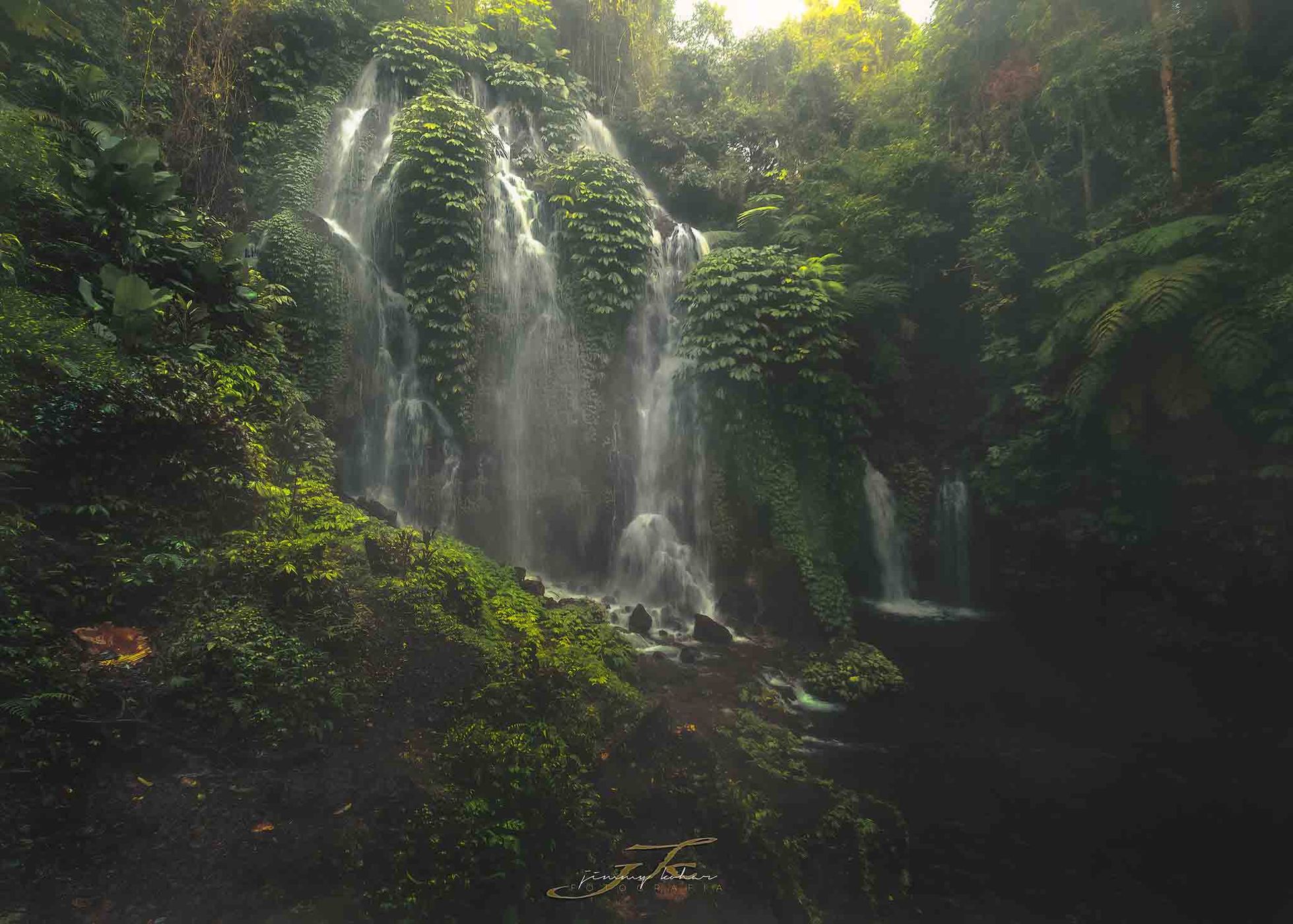 Banyu Wana Amertha Waterfall, Indonesia