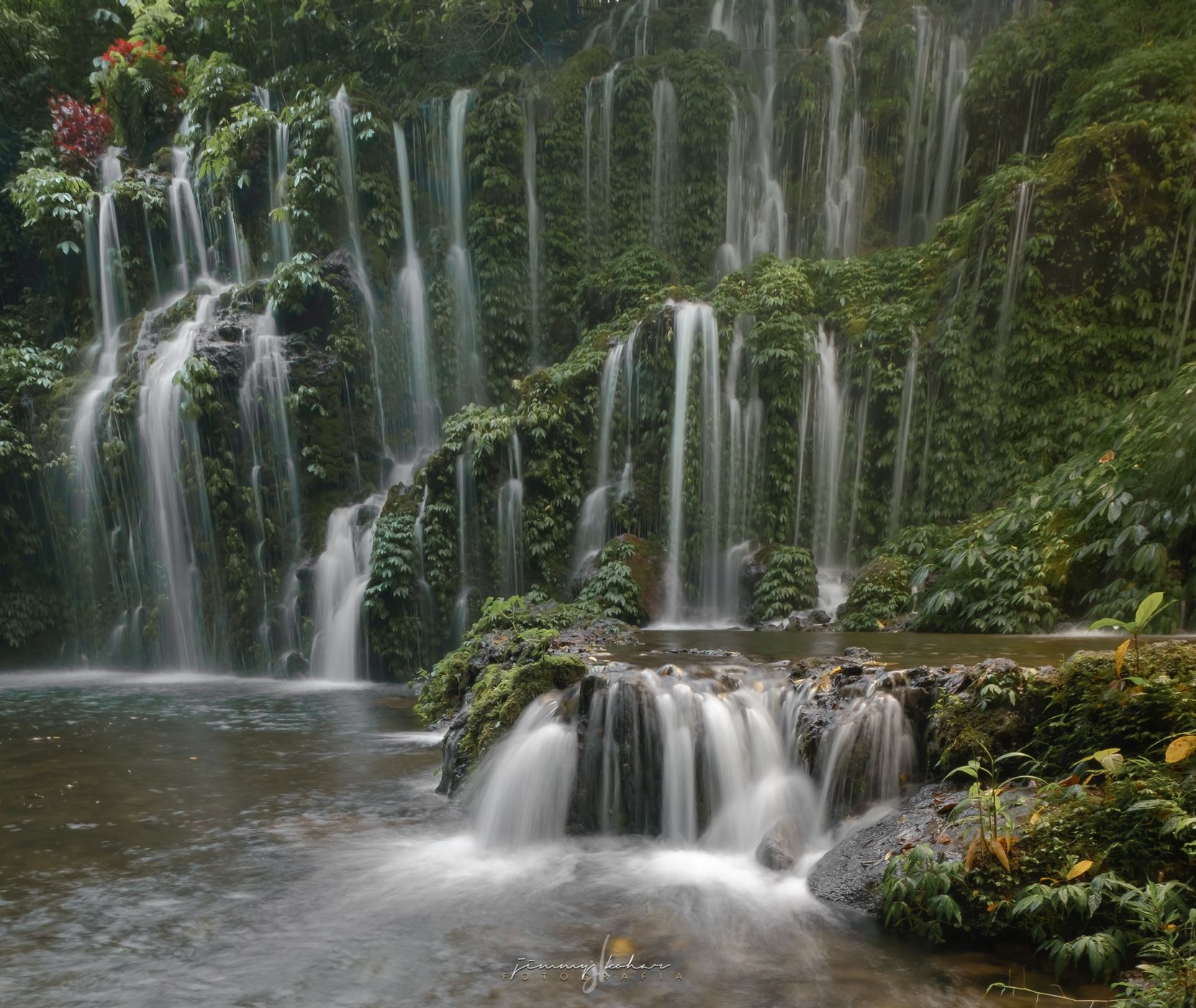 Banyu Wana Amertha Waterfall, Indonesia