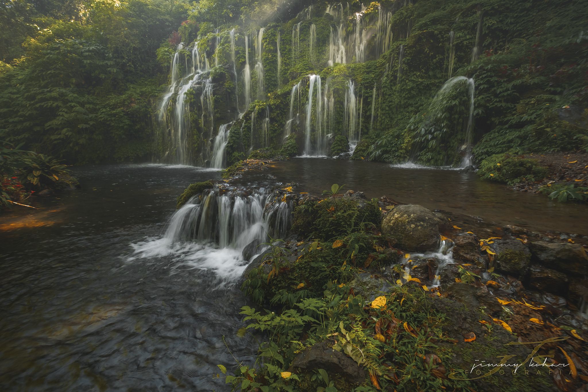 Banyu Wana Amertha Waterfall, Indonesia