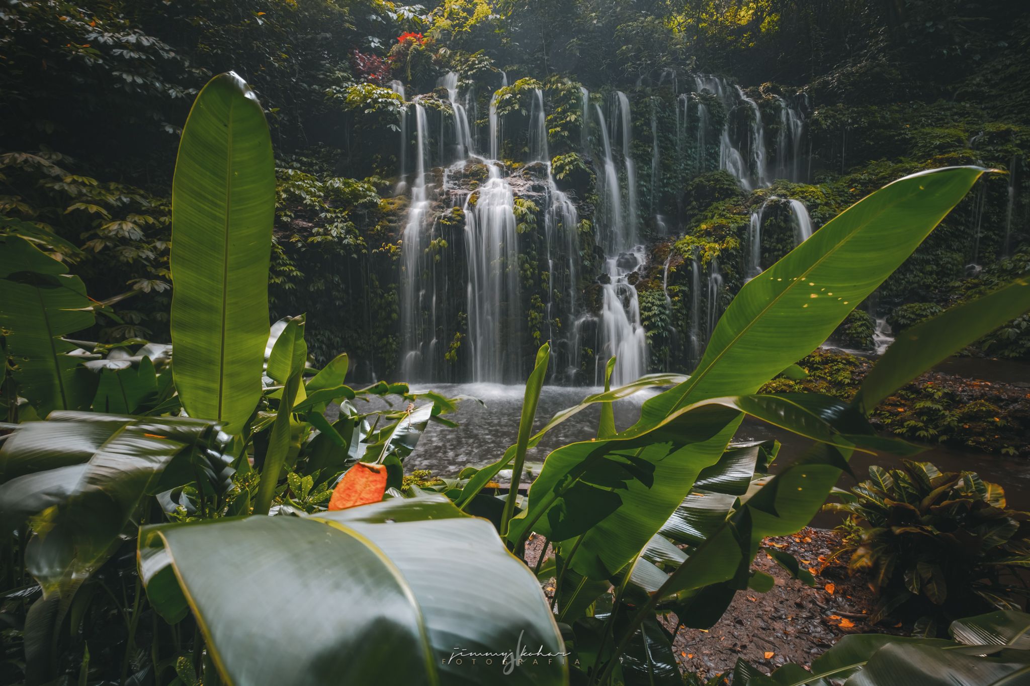 Banyu Wana Amertha Waterfall, Indonesia