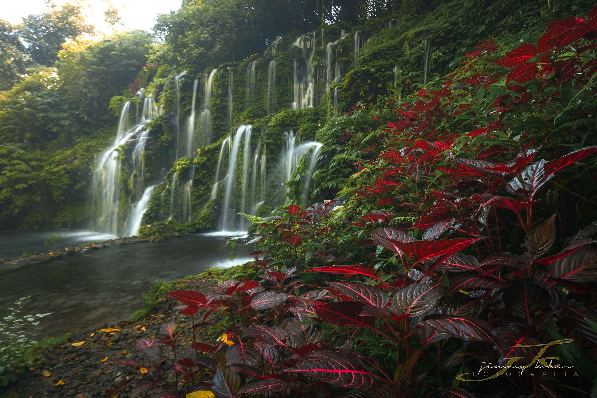 Banyu Wana Amertha Waterfall, Indonesia