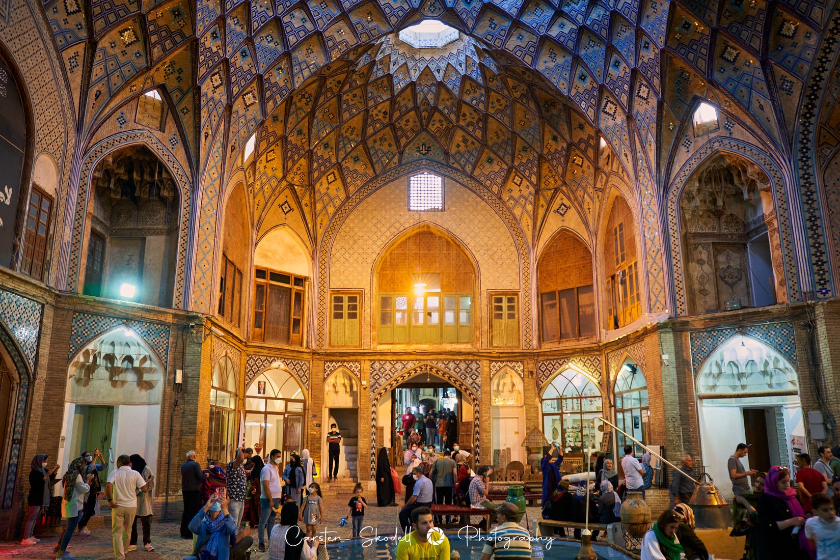 Bazaar Of Kashan Iran