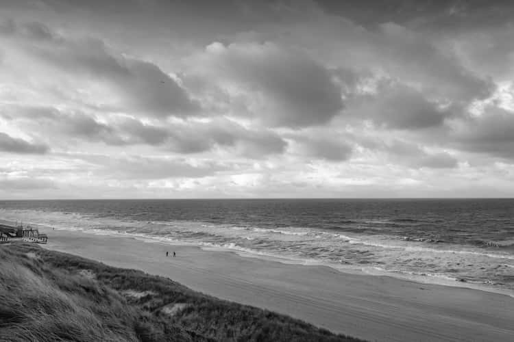 Beach at island Sylt