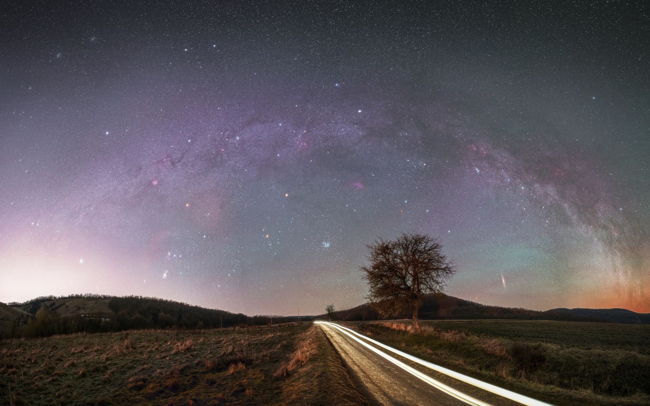 Bokor unnamed road, Hungary