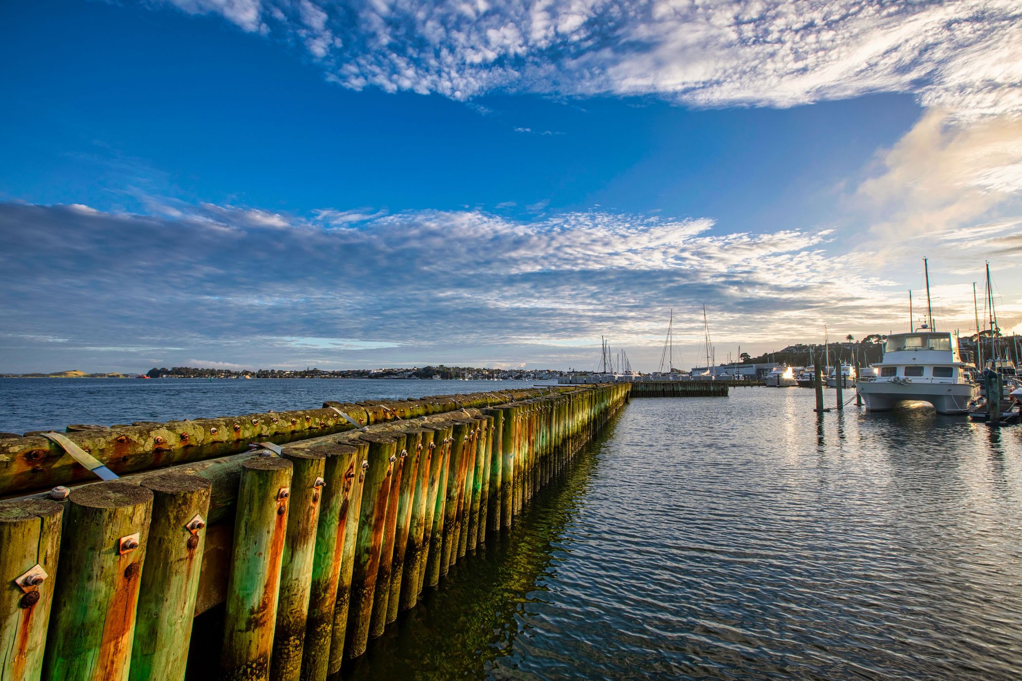 Breakwater Half Moon Bay, Auckland, North Island, New Zealand