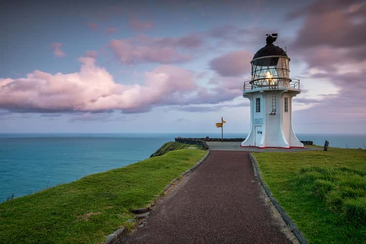 Light Beams Lighthouse, Cape Reinga, North Island