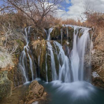 Waterfall 'Pozo Redondo' of Calmarza, Spain