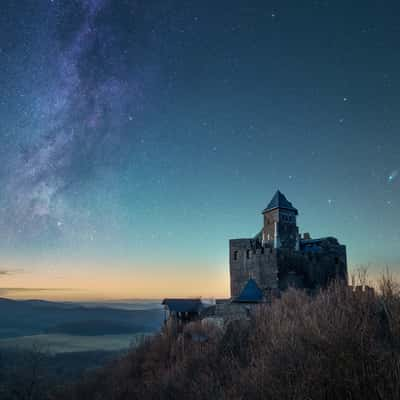 Castle ruins of Hollókő, Hungary